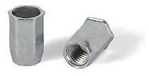 RIVET NUT HEX REDUCED ZN