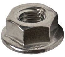 DIN 6923 SERRATED M6MFT A2