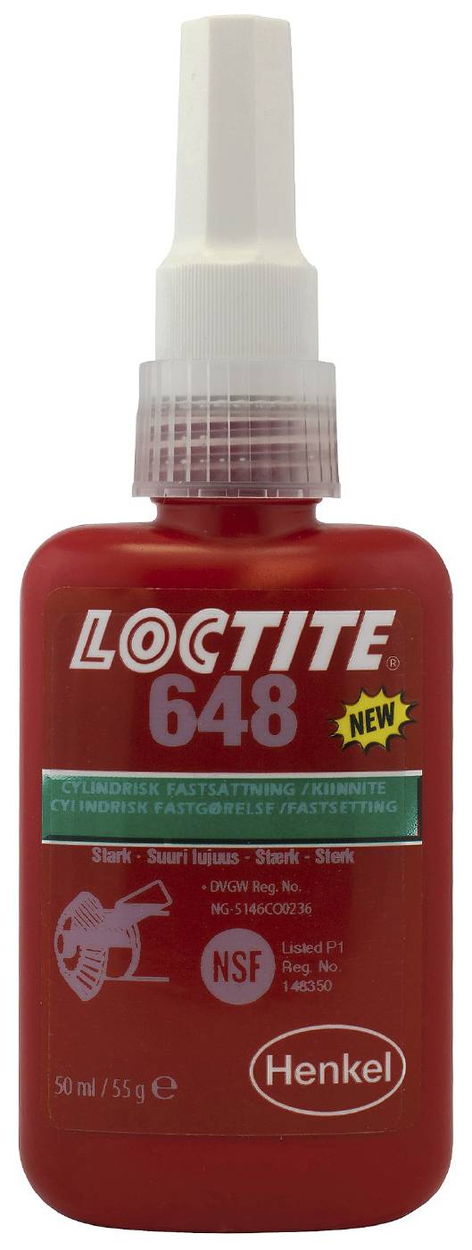 LOCTITE 648 CYLINDRICAL FITTING HIGH STRENGTH
