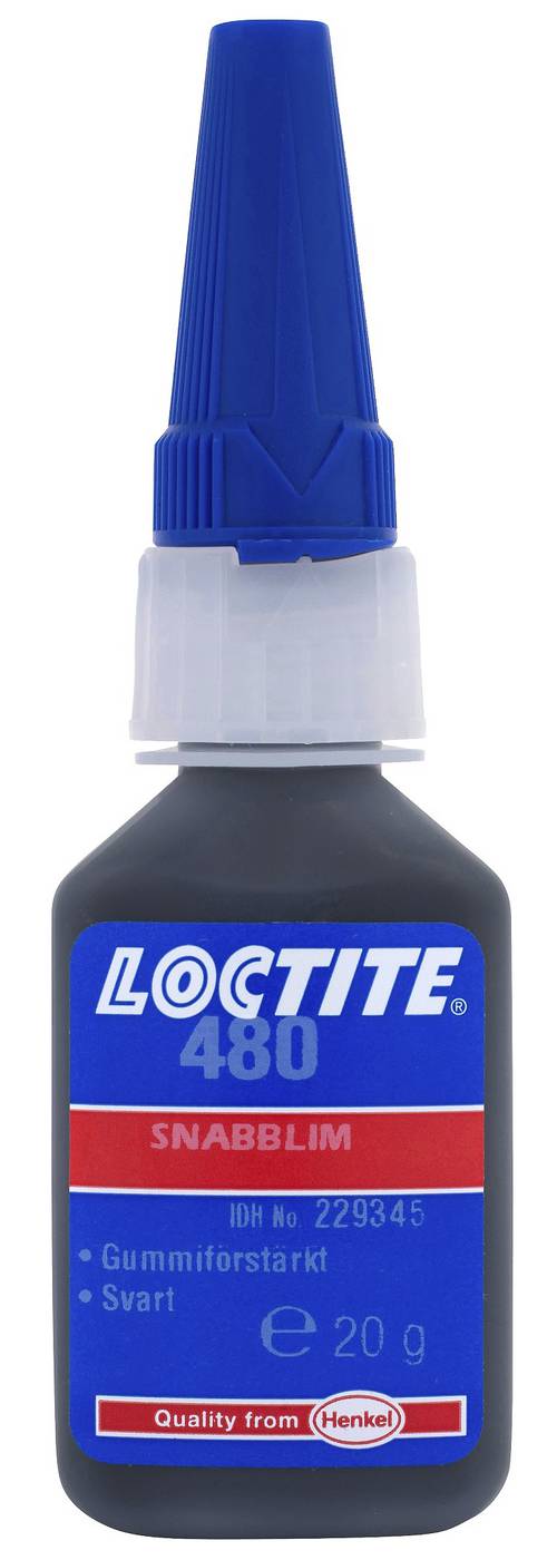 LOCTITE 480 FAST ADHESIVE BLACK
