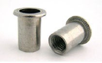 RIVET NUT SERRATED A2