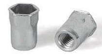 RIVET NUT HALF-HEX REDUCED ZN