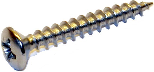 SANITARY SCREW OVAL VVS A2 POZI