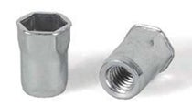 RIVET NUT HALF-HEX REDUCED ZN