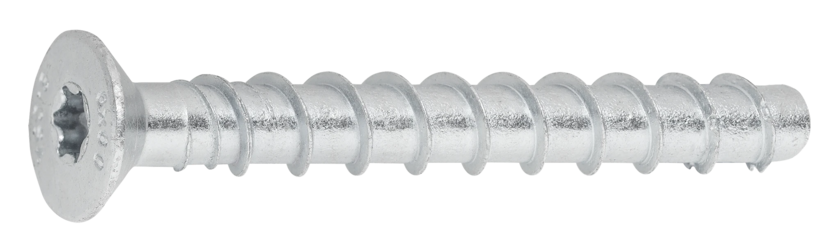 CONCRETE SCREW S-CSA CS COUNTERSUNK 6x80/25/40 ZP