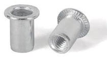 RVET NUT OPEN ALUMINIUM